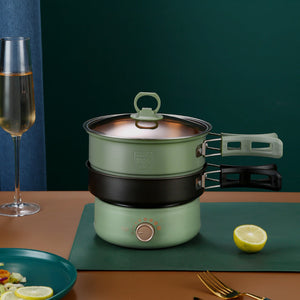 Discover the Convenience of the Portable Folding Electric Steamer Cooker