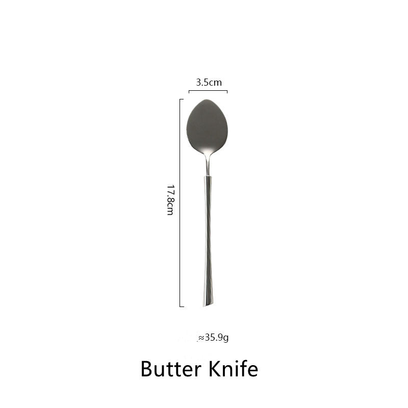 The Perfect Blend of Style and Functionality: Silver Stainless Steel Western Cutlery Set